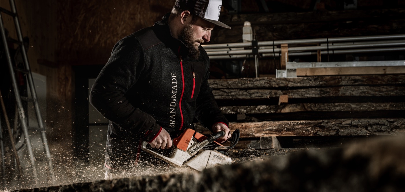 BRANDsMADE - Motorsäge in Aktion